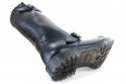 Vegetarian Shoes Airseal Engineers Boot Steel Toe Smooth - Black
