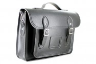 Vegetarian Shoes Cycle Satchel - Black