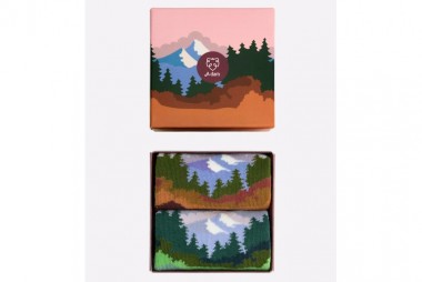 A-dam Sokken Bob Ross 2 pack