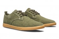 CLAE Ellington Textile - Olive Washed Canvas