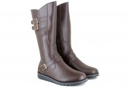 Vegetarian Shoes Double Action Boot - Brown
