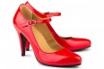 Eco Vegan Shoes Hellen high heels - Bright red
