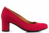 Eco Vegan Shoes Anna pump - Red