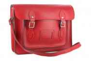 Vegetarian Shoes Bag - Satchel - Red