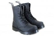Vegetarian Shoes VST 8 Eyelet Boot - Black
