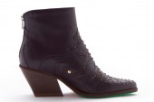 A Perfect Jane Rossana vegan enkellaars - Black