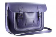 Vegetarian Shoes Bag - Satchel - Purple
