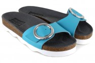 Vegetarian Shoes Dana Sandal - Blue