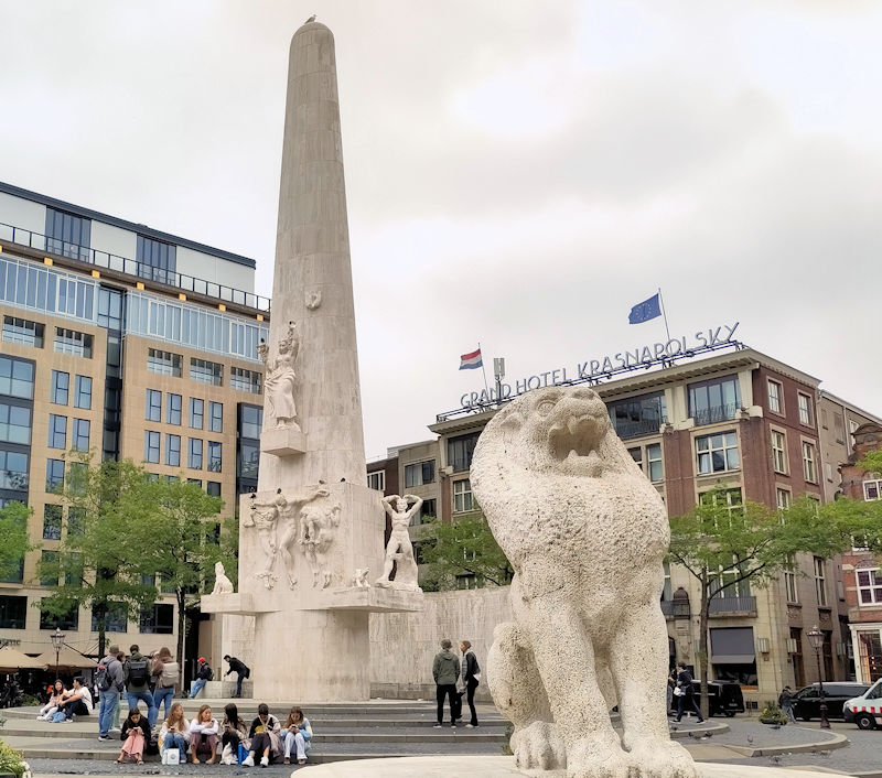 The Dam square, just a 5-minute walk to VEGA-LIFE