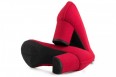 Eco Vegan Shoes Anna pump - Red