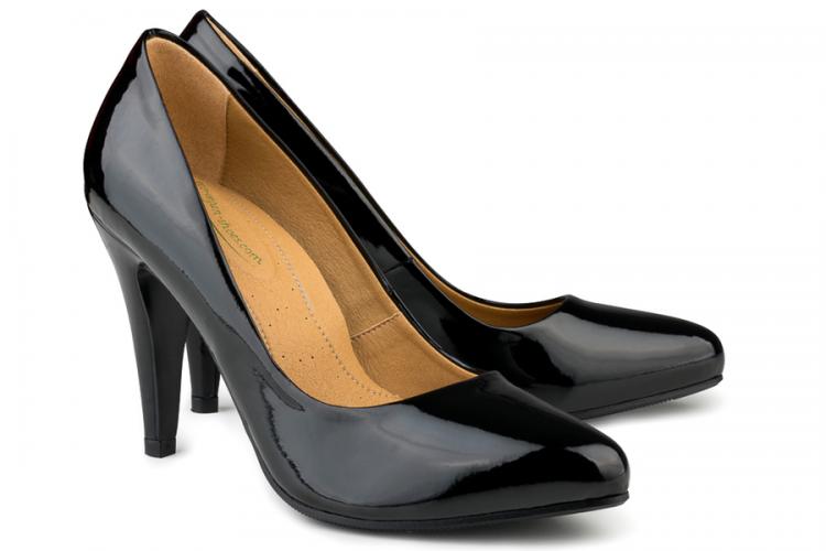 vegan black heels
