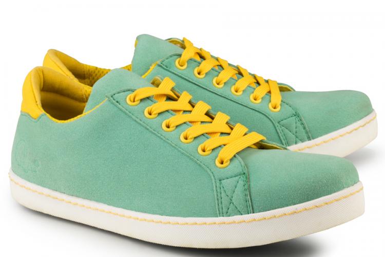 sea green sneakers