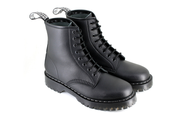 Vegetarian Shoes - Airseal Boulder Boot - Black | VEGA-LIFE