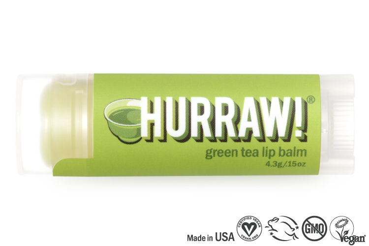 HURRAW! Lip Balm Green Tea VEGALIFE